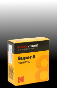 Kodak Vision3, 500T, 7219, 8mm x 15m, Perf. 1R