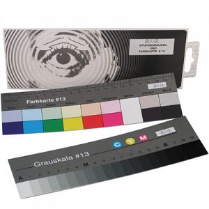 Farbtafel/Aufsichtsgraukeil Q-13 (18cm) 