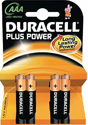 Duracell Plus Micro 2400  4er Pack LR3 / MN 2400