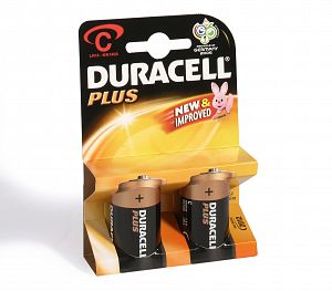 Duracell Plus Baby  2er Pack MN 1400