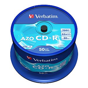 Verbatim Data Life Plus CD-R 80, 52x Speed, 50er 700 MB (43343)