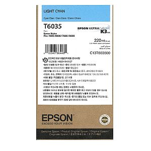 Epson Light Cyan für P7800/7880/9800/9880 220ml C13T603500