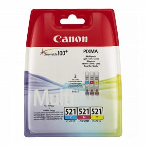 Canon CLI-521 C/M/Y Multi Pack 2934B007