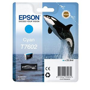 Epson Tinte cyan für SureColor SC-P600 C13T76024010