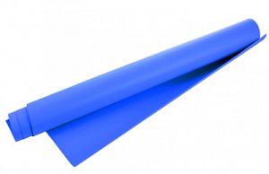 Helios Kunststoff-Hintergrund matt, blau 100x130cm 428526