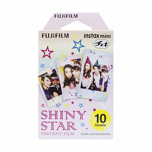Fuji Instax Film Mini "Shiny Star" 1 x 10 Blatt 