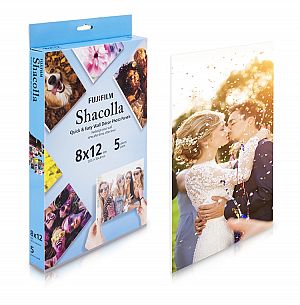 Fuji Shacolla Box für 20,3x30,5cm Bilder 5 selbstklebende Tafeln in der Box