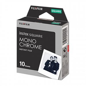 Fujifilm Instax Square Film, Monochrome 1x10 Blatt 