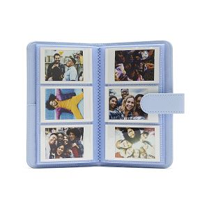 Fujifilm instax mini 12 Album Pastel-Blue für 108 instax mini Sofortbilder, aus Polyurethan