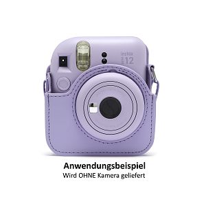 Fujifilm instax mini 12 Tasche Lilac-Purple für instax mini 12 Kamera, inkl. Tragegurt