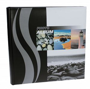 Dörr Jumboalbum 600 "Wave" 30x30cm/100 Seiten 810257, farbig sortiert
