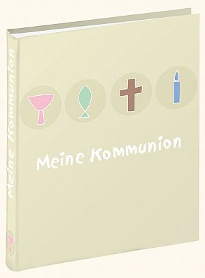 Pagna Kommunion Album"Meine Kommunion"creme21x25cm 40 Seiten und 4 Textseiten 12424-15