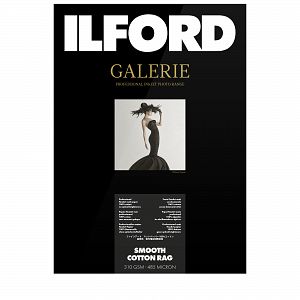 Ilford Galerie Smooth Cotton Rag 310g/m² 4x6" 10,2cm x 15,2cm 50 Blatt 2005027 | GA6962102152