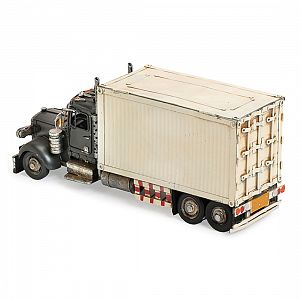 KPH Spezialrahmen "Truck" schwarz-creme, 36x12x16cm, Aufbewahrungsbox und Doppelrahmen, 1622