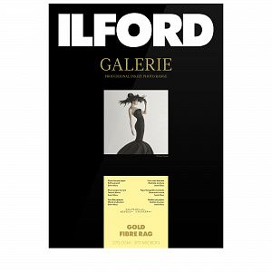 Ilford Galerie Gold Fibre Rag 270g/m² 5x7" 12,7cm x 17,8cm 50 Blatt 2004090 | GA6662127178