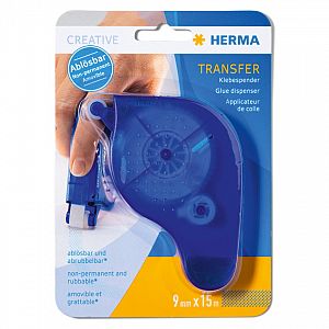 Herma Transfer Klebespender blau, ablösbar 1067