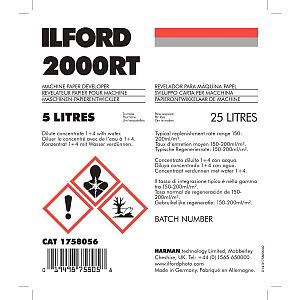Ilford Entwickler 2000RT  5 Liter CAT 1758056