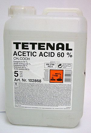 Tetenal Essigsäure 60% 5 Liter 102868
