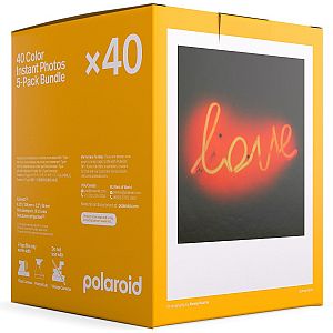 Polaroid i-Type Film Color 5x8 Aufnahmen Fünferpack, 6010