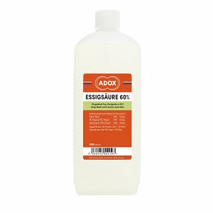 ADOX Essigsäure 60%ig 1000 ml Konzentrat 