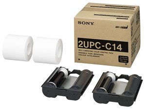 Sony/DNP 2 UPC-C14 10x15cm 2x200 Blatt incl. Farbband für UP-CR 10 L Snap Lab / UP-CX 1 Snap Lab