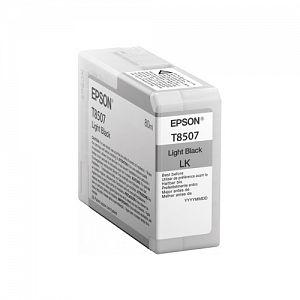 Epson Tinte light schwarz 80ml SureColor SC-P800 C13T850700