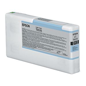 Epson Tinte light cyan für Pro 4900 (200ml) "KL" C13T653500  Verfall 08-10/2018