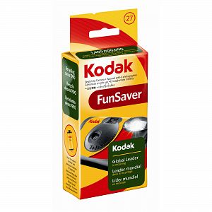 Kodak Einwegkamera Fun Saver CAT 861 7763  (27 Aufnahmen 800 ASA)