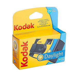 Kodak Einwegkamera Daylight CAT 100 7087  (39 Aufnahmen 800 ASA)
