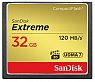 SanDisk Compact Flash Extreme 32GB "neu" Schreiben/Lesen bis zu 120MB/sec