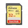 SanDisk Extreme SDHC 32GB 90MB/s Lesen 90 MB/sec, Schreiben 60 MB/sec.