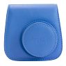 Fuji Instax Mini 9 Tasche cobalt blue aus strapazierfähigem Kunstleder