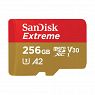 SanDisk Extreme micro SDXC 256GB V30 Schreiben bis zu 90MB/sec. Lesen bis zu 160MB/sec.