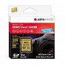 AgfaPhoto SDXC 64GB UHS-I U3 V30 Schreiben 95 MB/s, Lesen 100 MB/s