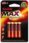 Kodak Max K3A Micro 4er Pack CAT 394 3628 / 395 2819