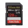 Sandisk SDXC Extreme Pro 128GB 200MB/s V30 Lesen 200 MB/sec, Schreiben 90 MB/sec.