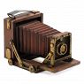 KPH Spezialrahmen"alte Kamera aus Holz und Metall" 23x17,5x18cm, 1715