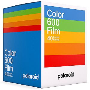 Polaroid 600 Film Color 5x8 Aufnahmen Fünferpack, 6013