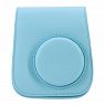 Fuji instax mini 11 Tasche, Sky-Blue aus strapazierfähigen Kunstleder